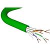 LEVITON Cavo di rete Nilox U/FTP cat6a CCA 500m Verde [AC6U/FTP-CCA-500GN]