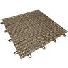 Ezooza MultiFlex - 56 Piastrelle Drenanti Flessibili per Esterni (5 m²), 30x30 cm, Plastica Riciclata, Colore: Beige