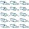 YIXNSW 15 Pezzi Tenditore del Filo in Acciaio Zincato, Tendifilo per Recinto Recinzioni, Regolatore Filo da Giardino, per Rete Metallica, Giardinaggio, Home, 90 mm, argento