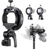 Godox S3 Attacco Flash Tipo S Bowen Mount con Attacco Bowen per GODOX V1PRO V100 V860III TT350 AD100 AD200 AD200Pro AD300 Speedlite Flash