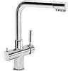 Smartwater Rubinetto 3 Vie per Acqua Filtrata e di Rete SmartWater Tap Miscelatore Cucina Cromato