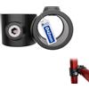 GeZu Impex Raccordo Incrociato A 90 Gradi Ø42mm Zincato A Caldo Rivestimento In Polvere Nera Morsetto per Tubo Unione Incrociata 90° Fitting con Morsetto a Chiave