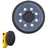 GVSS 1 disco levigatrice 125 mm per DeWalt,Disco levigatura 125 mm, vassoio di levigatura 5 pollici 8 fori, vassoio di levigatura per DeWalt DWE6423 6423K DWE6421 6421K DCW210B