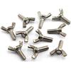 Flomore M5x35 Bullone a farfalla in acciaio inox 304, confezione da 30