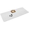NIKOS bags 3x Sacchetti a 6 strati compatibile con Kärcher NT 27/1, NT 27/1 ME - Alternativa al sacchetto originale 6.904-290