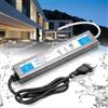 BRIMETI Trasformatore LED 220 24V 300W Esterno Alimentatore Driver IP67 Impermeabile Adattatore AC 220V a DC 24V 12.5A Transformer Interruttore Netzteil Trasformatori Tensione per Striscia LED