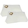 vhbw 10x sacchetto sostituisce Dewalt DCV9402-XJ per aspirapolvere - microfibra, tipo M, 55cm x 34cm Bianco