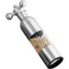 Generic Lama in ceramica - Macina sale e pepe elettrico, in acciaio inox, macinino per sale, pepe in legno, 20,3 cm, grossolanità in ceramica inox per barbecue cucina