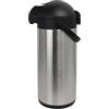 METRO Professional Airpot Caraffa con Pompa ad Aria compressa | Brocca Termica Isolata, Thermos, Acciaio Inox, Adatto Anche per Uso Commerciale (5 Litri)