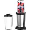Taurus Shake & Go Mix - Frullatore personale da 1000 W con lame in acciaio inox, bicchiere portatile da 500 ml con coperchio | Frantumazione ghiaccio e frutta | Adatto per frullati, frullati e ricette