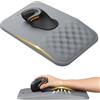 ProtoArc Mouse Pad Ergonomico Tessuto Lycra, MP50-Grigio