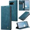 Ottcooed Cover per Google Pixel 10a Custodia, Cover Pellicola a Libro Portafoglio in Pelle Porta Carte Protettiva Slot per Scheda Flip Case Wallet Case con Google Pixel 10a, Blu verde
