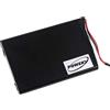 akku-net Batteria per Garmin Nüvi 2797, 3,7V, Li-Ion