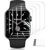 Paovkoi Pellicola Protettiva Idrogel per Apple Watch Series 3/2/1 42mm, 4 Pezzi