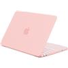 EooCoo Compatibile con Cover 2026 Apple MacBook Neo da 13 Pollici, Mac Laptop A3404 con Chip A18 Pro e Display Liquid Retina da 13, Cover Rigide Plastica Protezione - Rosa pastello Opaco