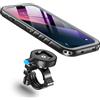 Cozycase Supporto Bici Moto Per iPhone 13 Mini Impermeabile - Metallo/Alluminio Porta Cellulare/Telefono/Navigatore Manubrio Mtb/Bicicletta Monopattino Elettrico Ebike Scooter Mountain Bike Waterproof