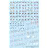 KOTOBUKIYA Megami Device M. S.G Puni Mofu Gin Lang Eye Calcomanie Set Giappone