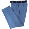 BRUHL Pantaloni Casual Eleganti da Uomo Catania B - Blu Medio - W34 L32