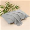 Sonive Federe Cuscino 50x70cm, Set di 2, Soggiorno, Camera da Letto Grigio