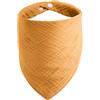 ICEMOOD Bandana per Cani - Giallo Medio, Chiusura a Pressione, Cotone Morbido, Taglia Grande (15-40kg)