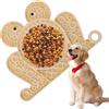 Generico Matro per leccati per animali domestici per cani, tappetino per leccati per cani | Ciotola a forma di rana con ventose per,Piastra non slittata, vassoio, alimentatore lento interattivo calmante,