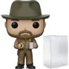 Funko Stranger Things - Capo Hopper con ciambella Funko Pop! - Figura in vinile con custodia protettiva compatibile con Pop Box)