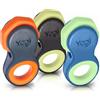 LIGHTBULB IDEAS Yogi Giocattolo Fidget, Spinner Fidget per Adulti, Sollievo dall'ansia, Perfetto per ADHD, ADD e Autismo, Giochi Fidget Silenziosi per Adulti e Bambini, Cinque Dimensioni di Anelli - Confezione da 3