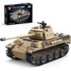 TYCOLE Leopard Serbatoio Militare Costruzioni Set 937 Pezzi WW2 Carro Armato Modello Collezione Regalo Compleanno Natale Bambini 8 Anni Bambini Bambine Adulti