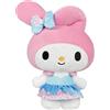 Jazwares Hello Kitty and Friends - Peluche My Melody Candy Wonderland da 20,3 cm, prodotto con licenza ufficiale Sanrio dai 6 anni in su