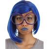 Elope Disney Inside out Sadness Glasses Standard