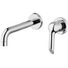 Ducati HD100 - Rubinetto miscelatore lavabo bagno a parete senza scarico