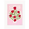 Poster and Frame Stampa digitale incorniciata Vase No. 02 - Rosé, Rosso