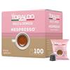 Toraldo Caffe Capsule Nespresso Dolce e Cremoso 100pz