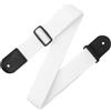 Levy's M8Poly Tracolla per chitarra in polipropilene Bianco Logo Levy's