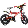DINO BIKES Bicicletta Bambino 16 Serie Con Rotelline Stabilizzatrici