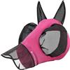 Imperial Riding Maschera antimosche Trail Ride con protezione nasale, rosa, frangia