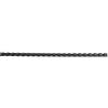 GBC Anelli Plastici CombBind, 8 mm, 45 Fogli di Capacità, A4, 21 Anelli, Nero, Confezione da 100, 4028174