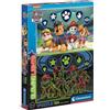 Clementoni Puzzle CLE 104 Paw Patrol luminoso 27176