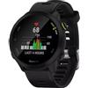 Garmin Forerunner 55 GPS, 42mm Black, Cardiofrequenzimetro Smartwatch