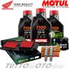 MOTUL - HIFLO - NGK TAGLIANDO HONDA TRANSALP 700 2012 OLIO MOTUL 7100 FILTRI CANDELE