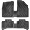 NOKRGQW Fodere Bagagliaio Per Leapmotor T03 EV 2024-2026 Tappetini Tronco Pad TPE 3D Tappetino Inodore Vassoio Anto Auto Tappetino Bagagliaio(T03 LHD foot pad)