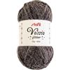 Velvie Glitter Grigio scuro/argento