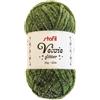 Velvie Glitter Verde scuro/argento