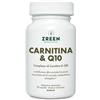 NORSAN Srl Integratore Zreen Carnitina & Q10 per il metabolismo, 90 capsule