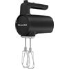 KitchenAid Sbattitore elettrico senza fili - Go Cordless - Frullatore a mano con 7 velocità e Soft Start - Fruste Turbo in acciaio inox - 60 minuti di utilizzo - Potente - Nero - Senza batteria
