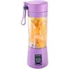 Générique Miscelatore personale, per succhi di frutta ricaricabile tramite USB, 8,5 x 8,5 x 23 cm, mini frullatore senza fili, per appartamento, dormitorio universitario, casa, cucina, ristorante, ufficio