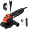 Dnipro-M Smerigliatrice Angolare GS-98 720W 125mm - Flessibile da Taglio Compatto 11000 giri/min, Attacco M14, Impugnatura Ergonomica - Moletta Elettrica per Metallo, Pietra, Piastrelle e Muratura di Dnipro-M