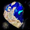 OPAL EMPIRE Naturale opal gemstone, Etiope black opal Crudo, Fire Opal rough 10.5Ct 18x16 MM