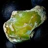 OPAL EMPIRE Pietra Opale Opale Nero Ethiopian Fire Opal Grezzo Naturale 11,5 Ct 22x14 mm