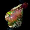 OPAL EMPIRE Opale Etiopico Nero Grezzo Naturale Fire Opal 6 Ct 20x14 mm